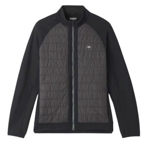 Rhone Mens 2XL Black Fleece Jacket Alpine Insulated Full Zip Stretch